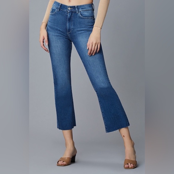 DL1961 Bridget Bootcut Instasculpt Denim Jeans hulton - Picture 1 of 9